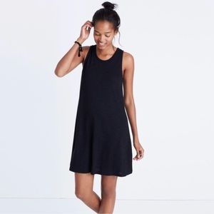 Madewell Black Highpoint Swing Dress